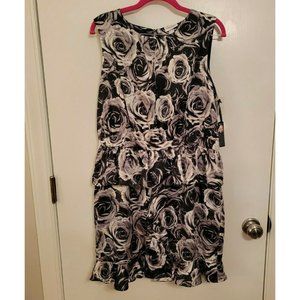 NWT Kate Young Floral Peplum Dress 14